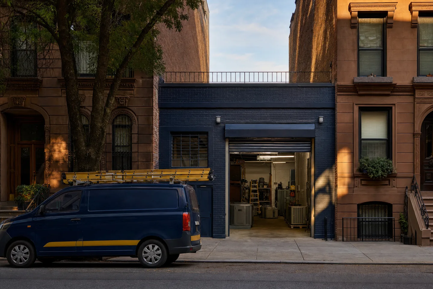 AC Repair NYC service shop exterior on East 77th Street in Manhattan